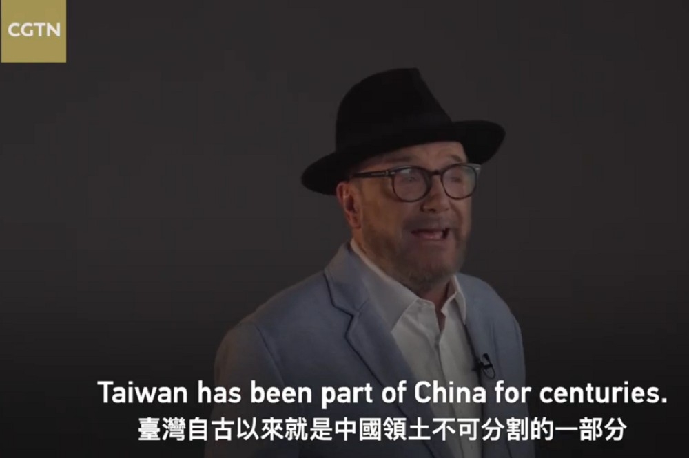 日前中共環球電視網(CGTN)在觀點單元播出的21分鐘紀錄片「台灣解密」，就是中共大外宣的縮影。（圖片擷取自Youtube）