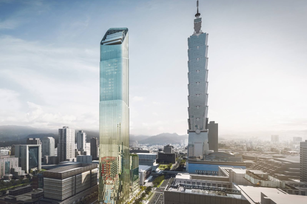 台北天空塔開發商碩河公司發表7點聲明，表示碩河或台北天空塔並無任何出售計畫。（取自台北天空塔臉書）
