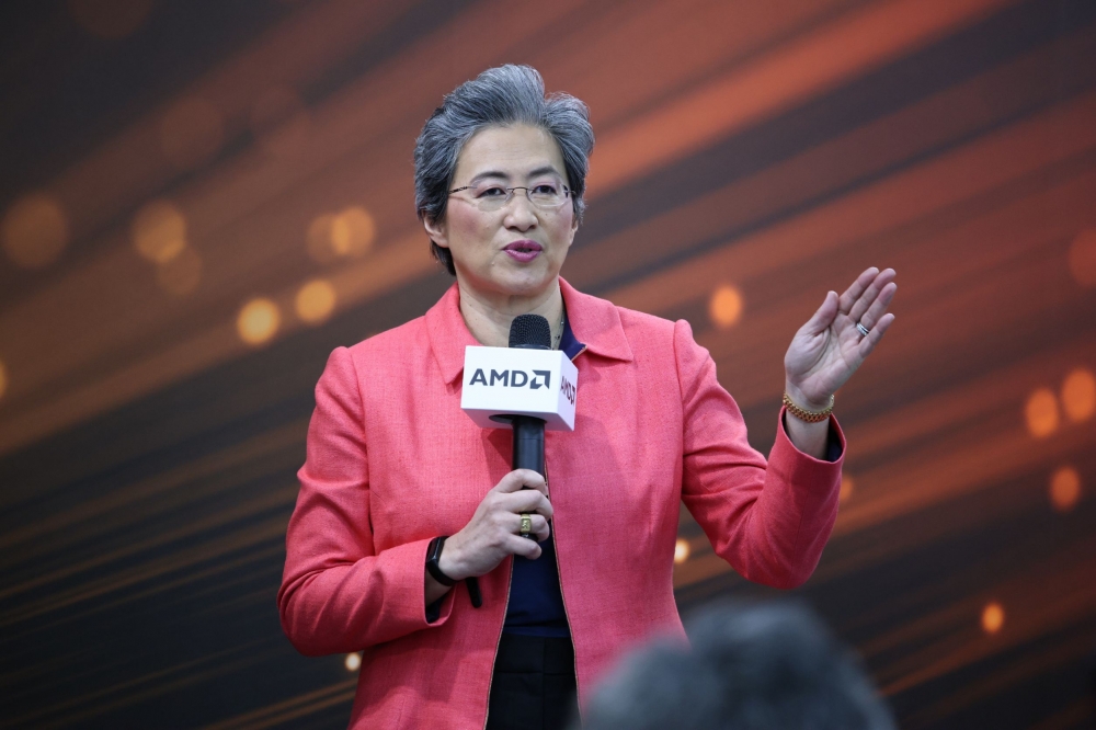 台北國際電腦展今天（3日）迎來重磅嘉賓AMD執行長蘇姿丰專題演說。（陳愷巨攝）