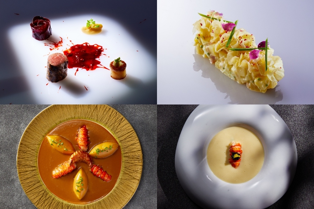 台北亞都麗緻大飯店「巴賽麗廳 La Brasserie」，新推出共計 50 道法國各區美食。（台北亞都麗緻大飯店提供）