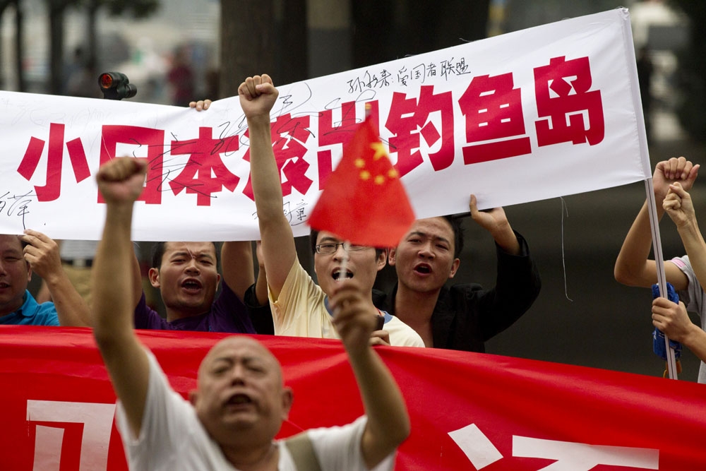 中國各大互聯網平臺表示加強對這些反日帖子的整治，實屬罕見。（美聯社）
