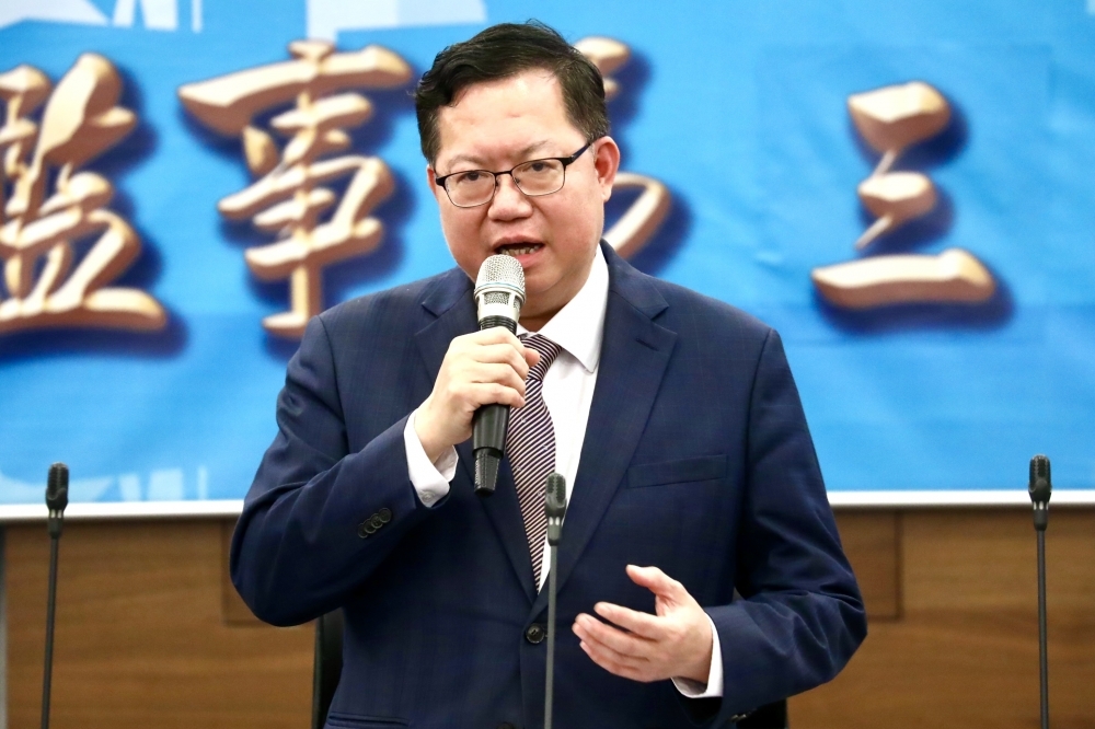 法官認為鄭文燦卸任桃園市長一職已逾1年半，對桃市府是否還有影響力存有疑義，黃國昌聽了直言差點昏倒。（資料照片／王侑聖攝）