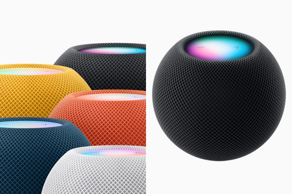 Apple「午夜色」HomePod mini 7/17 起開賣（Apple 提供）