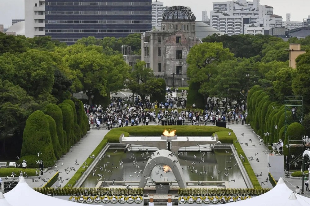 8月6日廣島、長崎核爆屆滿79週年的此時，核武軍備競賽的局勢更加令人特別擔憂與憤怒。（資料照片／美聯社）