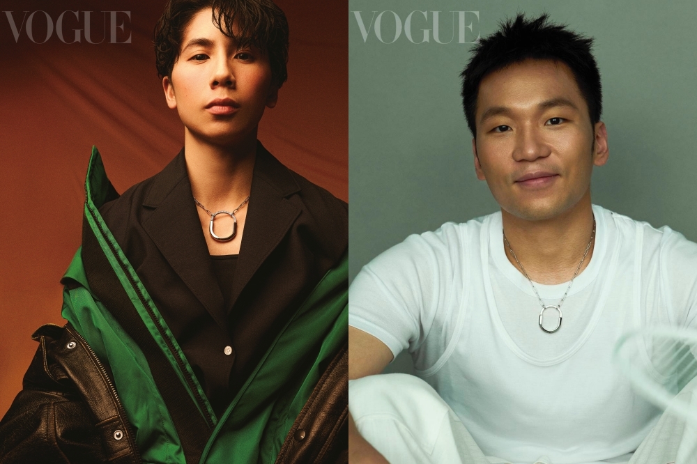 左起：林郁婷、李洋（VOGUE TAIWAN 提供）