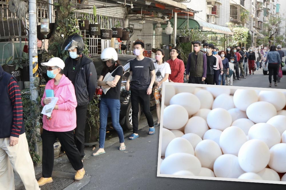 2023年3月，因應國內雞蛋荒，農業部專案大舉進口國外雞蛋，卻怎發巴西「超思」進口蛋風波。（合成畫面／張哲偉、王侑聖攝）