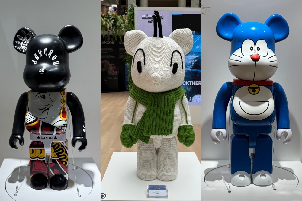 《BE@RBRICK 世界巡展 3》台北站 10/12 起盛大在 BELLAVITA 寶麗廣塲登場！（周羿庭攝）