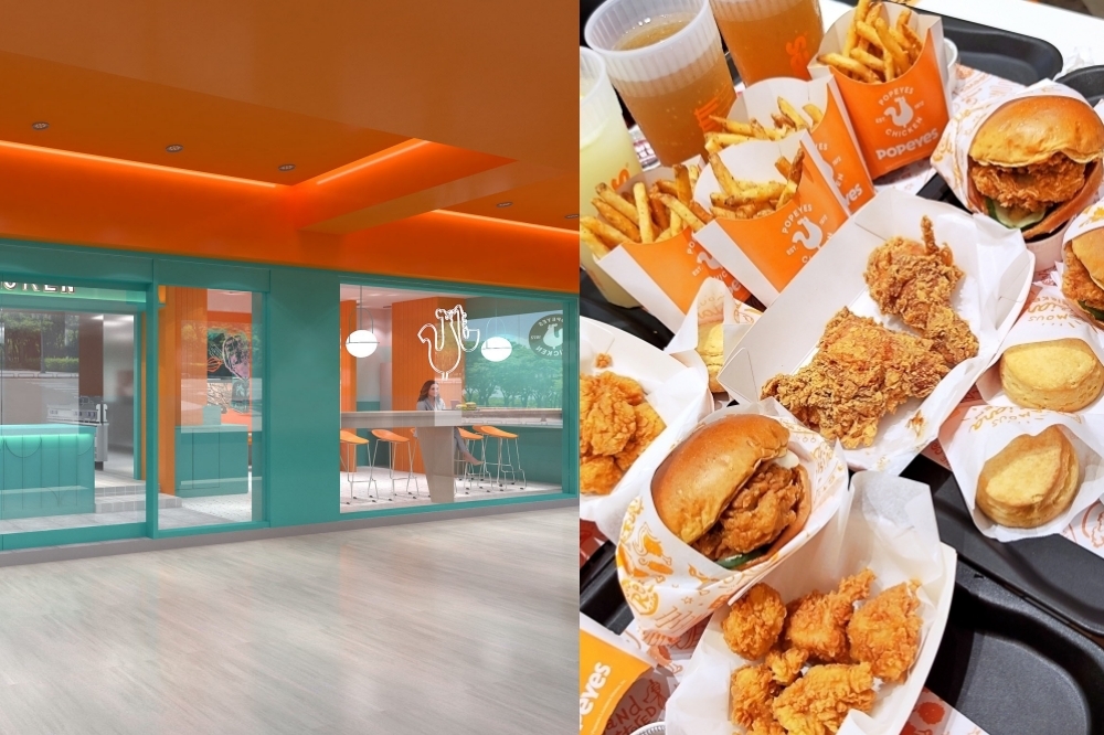 POPEYES 第二間「光復店」亮相（Popeyes 提供，林冠伶攝）