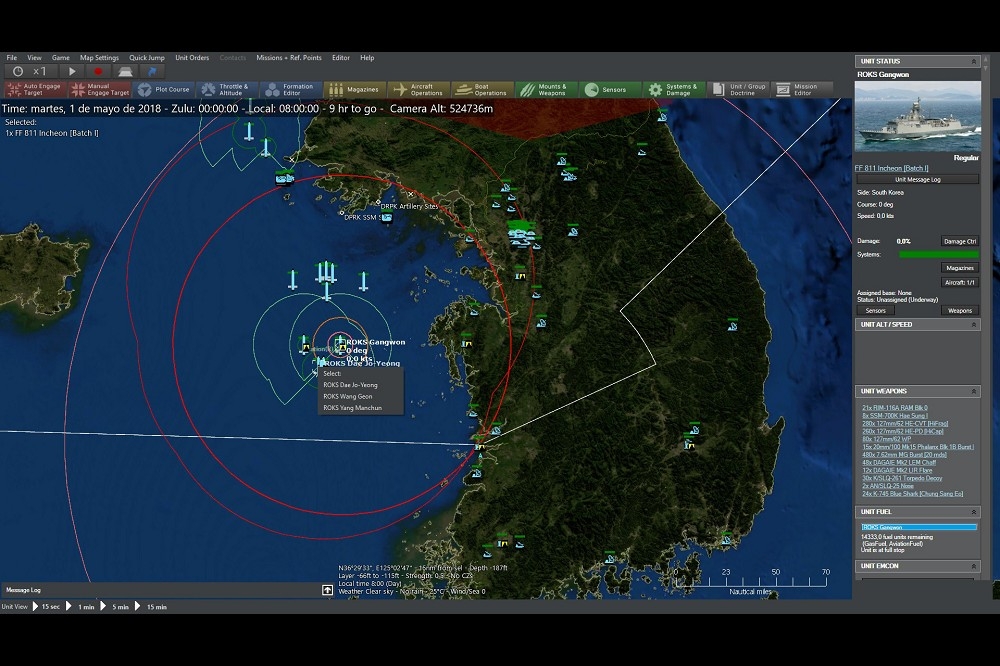 Command: Modern Operations這款遊戲的數據及模擬方式受到美軍青睞。（取自Steam官網）