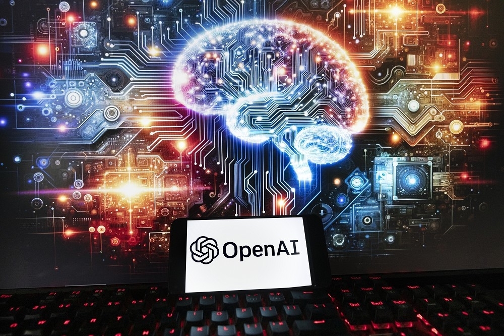 OpenAI是人工智慧熱潮先趨。（資料照片／美聯社）