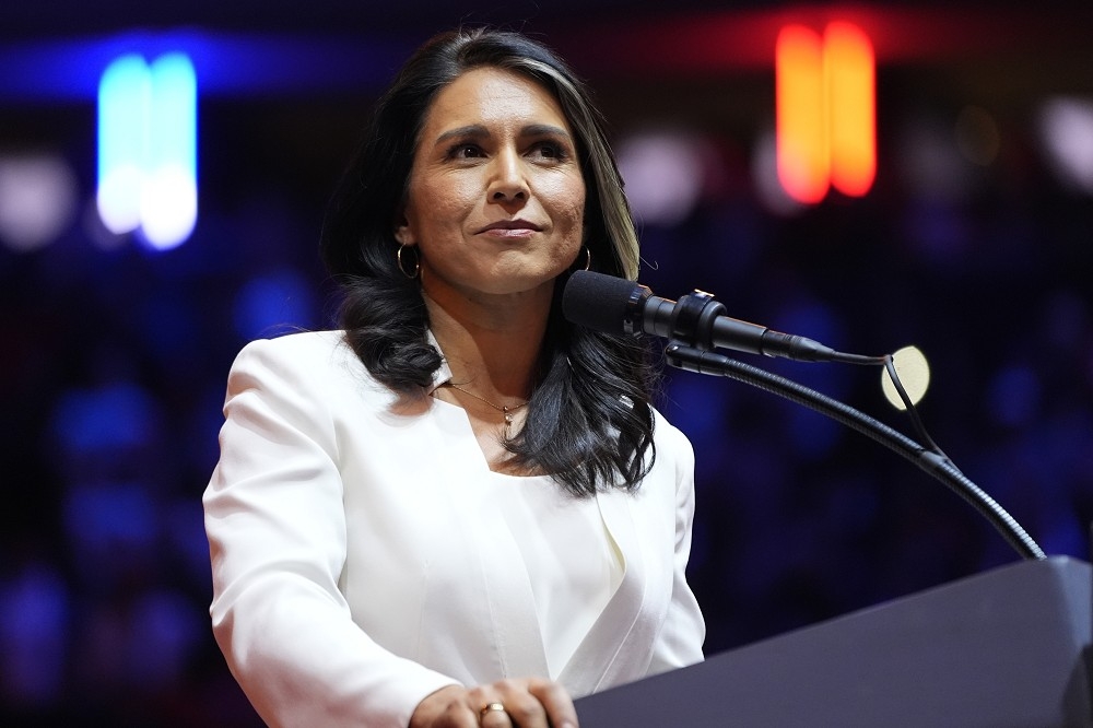 前夏威夷眾議員圖加巴德（Tulsi Gabbard）。（美聯社）