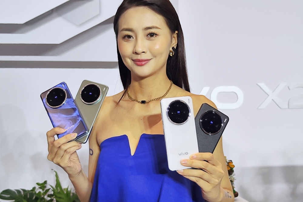 vivo X200 旗艦系列開放預購（林冠伶攝）