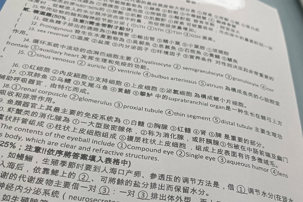 認知作戰入侵校園！高科大考卷全是簡體字　教授名片竟印「中國台灣」