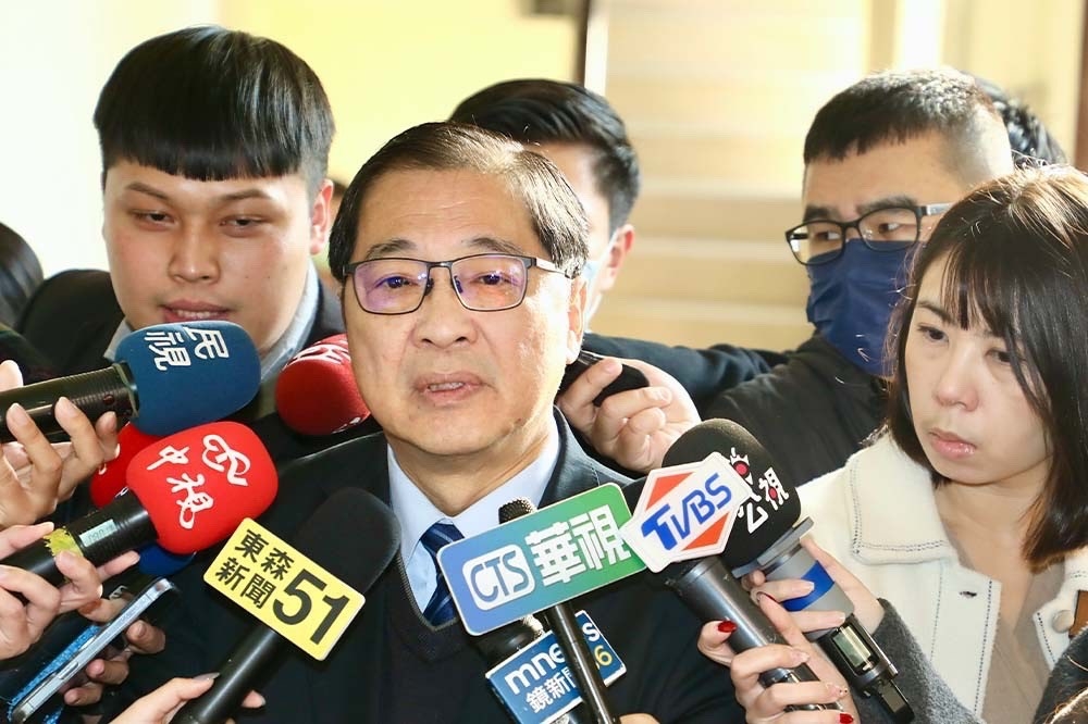 鄭銘謙今被問到林秉文發文爭議，表示自己不予評論，「歡迎他自己來投案」。（資料照片／王侑聖攝）