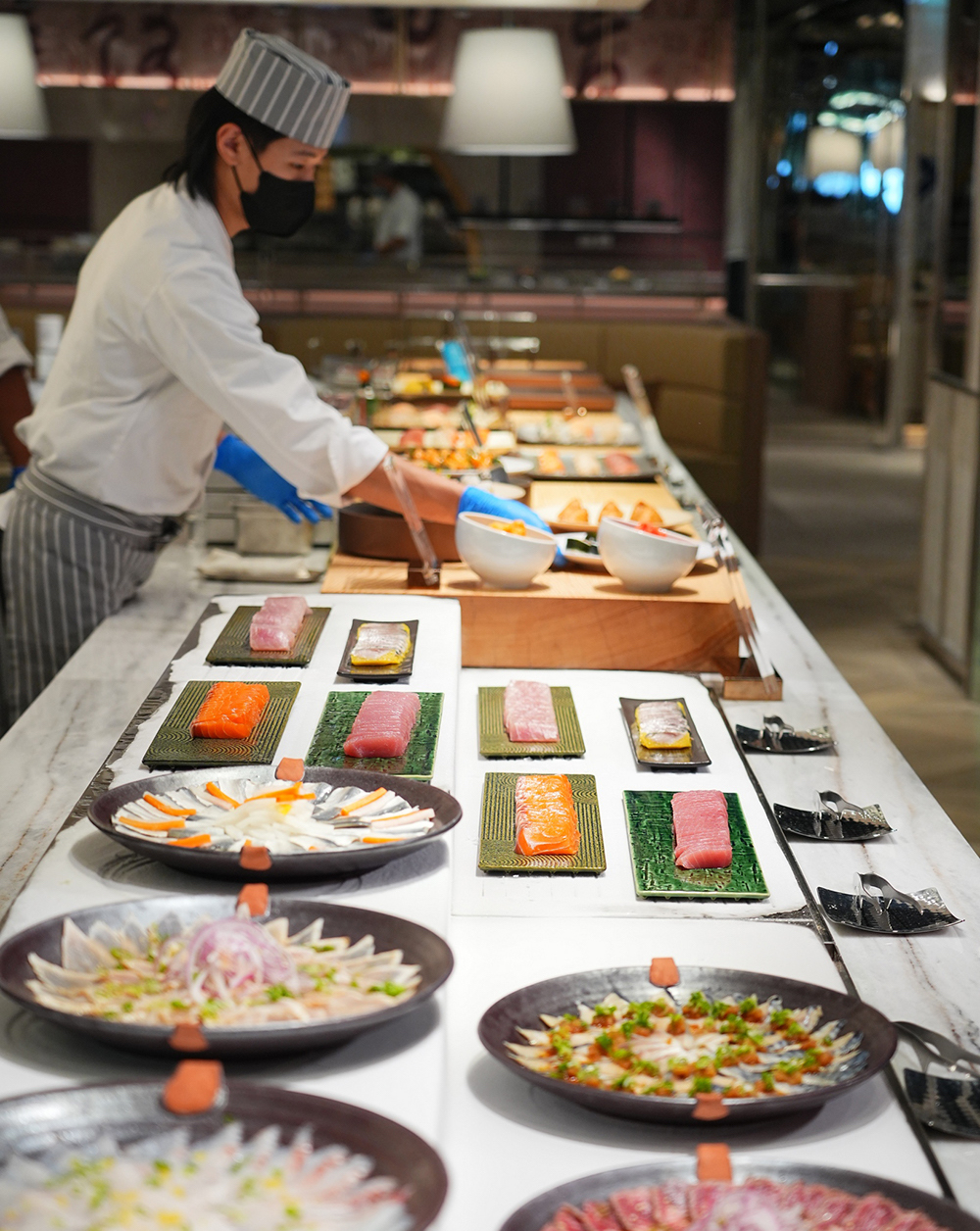饗食天堂「八大餐區」共集結各式異國特色美味，菜單也全新升級 7.0 菜色