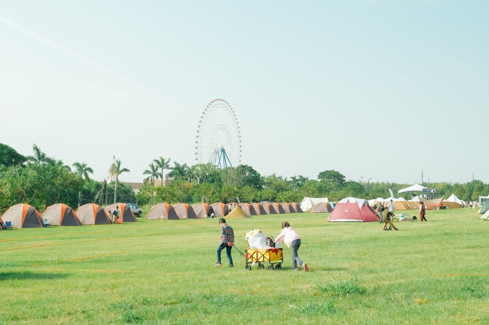 CAMP de AMIGO 台中麗寶樂園落羽松草原登場