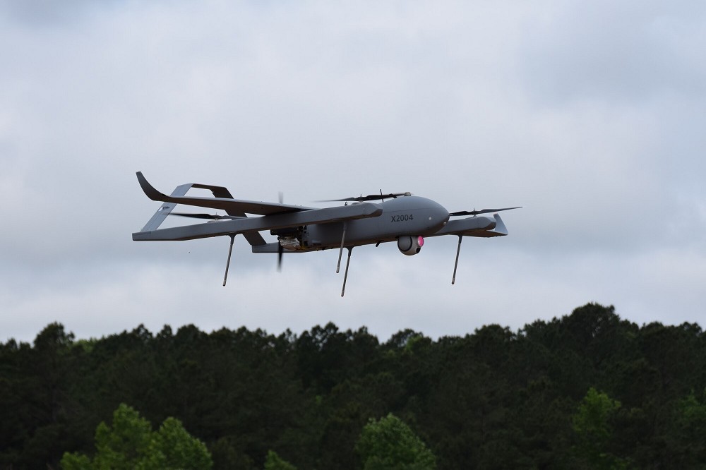 Aerosonde HQ 4.8 無人機有垂直起降能力