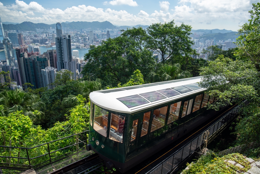 香港山頂纜車