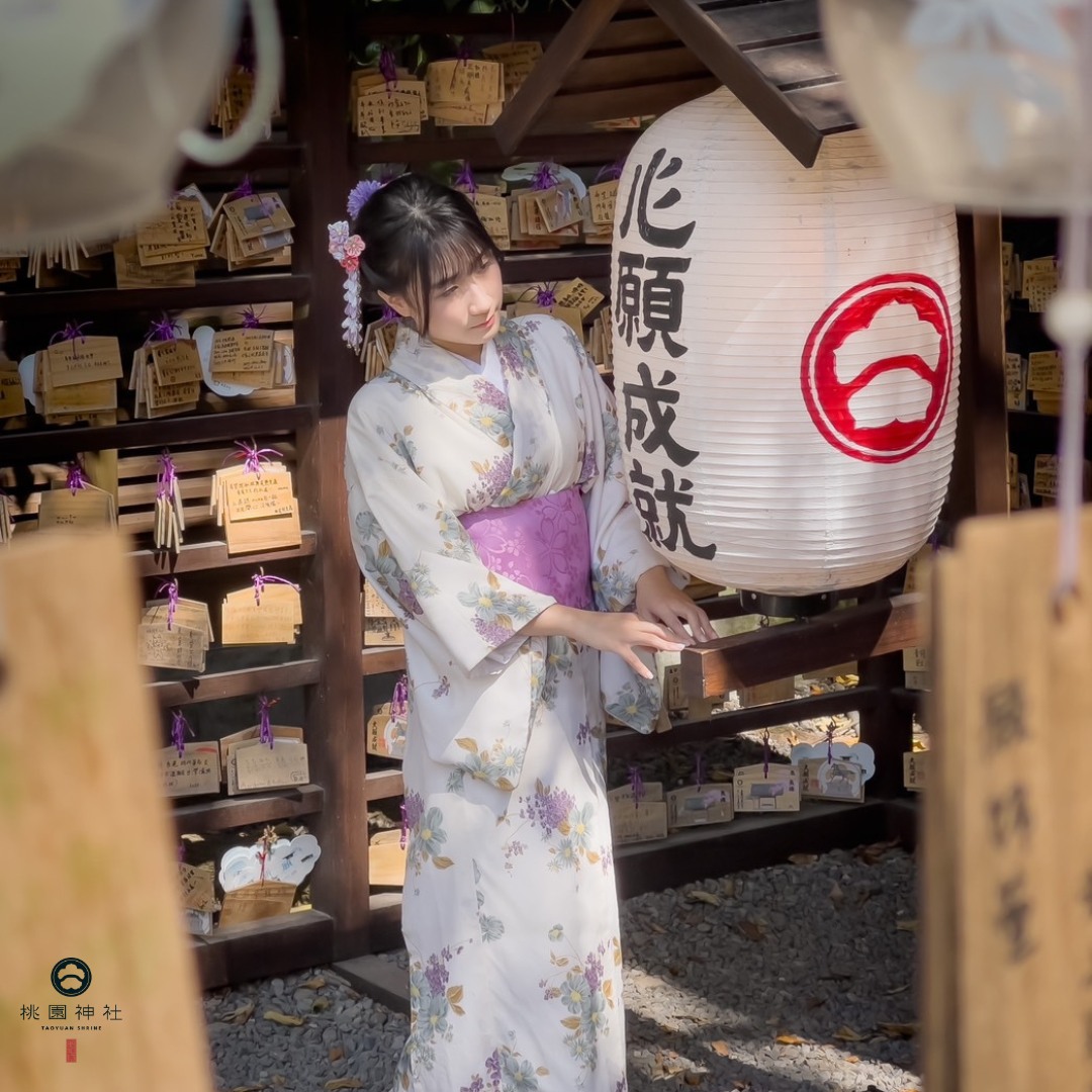 桃園神社市集「雙十有市」在入秋之際，大家不妨也可以來這邊穿著浴衣