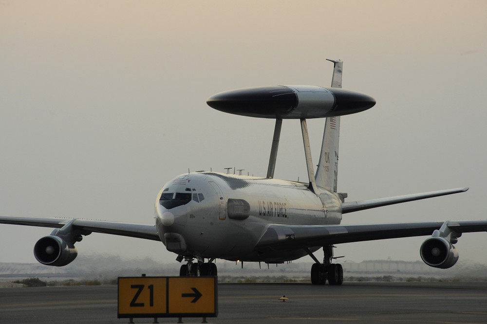 北約的E-3A「哨兵」空中預警機