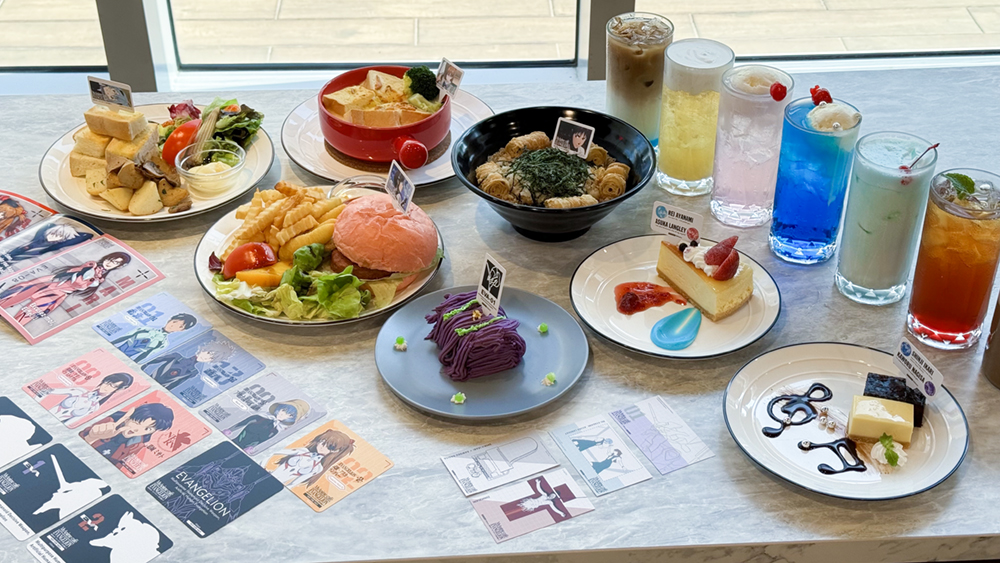 台北三創《新世紀福音戰士》主題 Café 可說是精心策劃！全菜單不僅是餐點上的用心，還有首次使用台灣素材