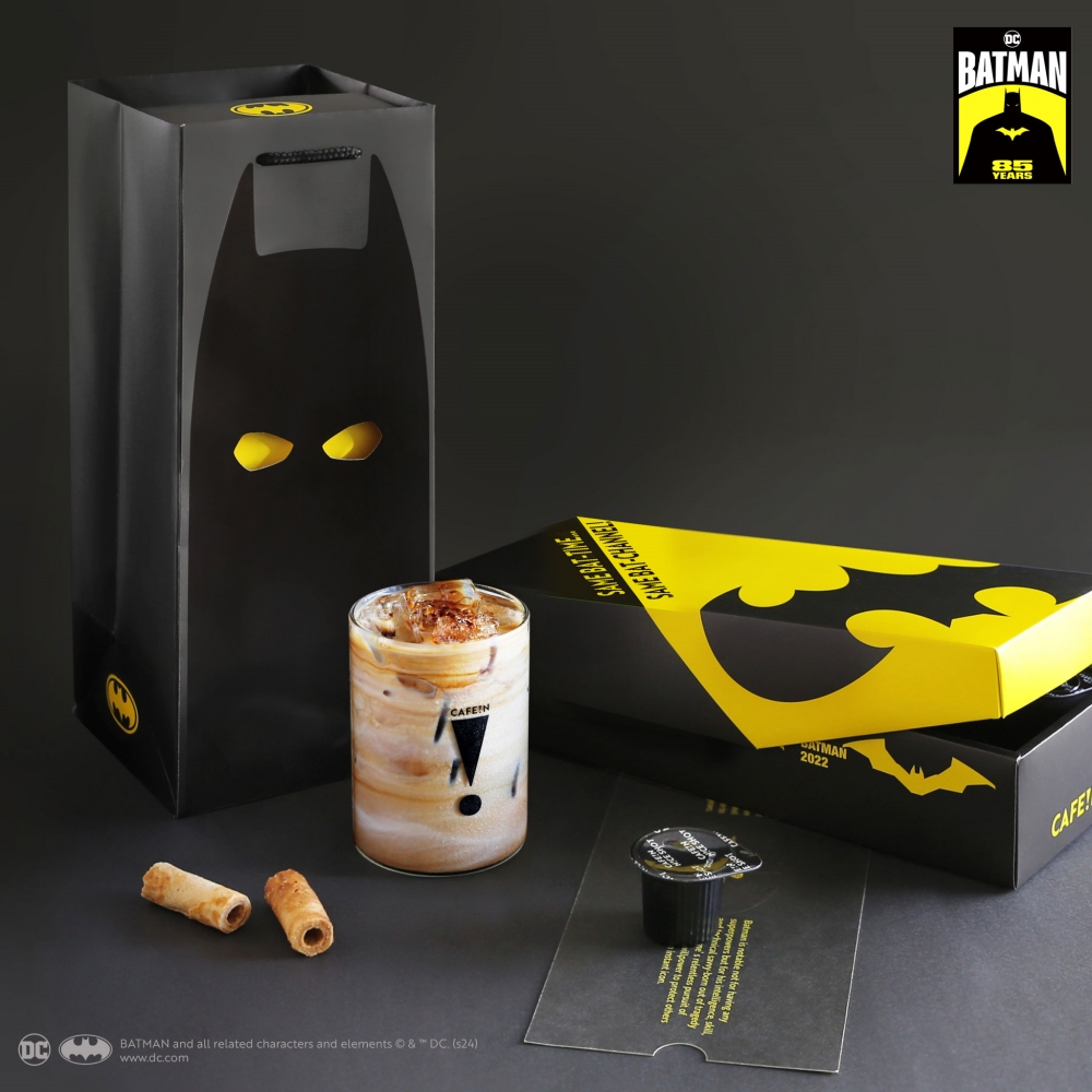 CAFE!N × 華納兄弟「BATMAN 85th 極萃球蛋捲禮盒」