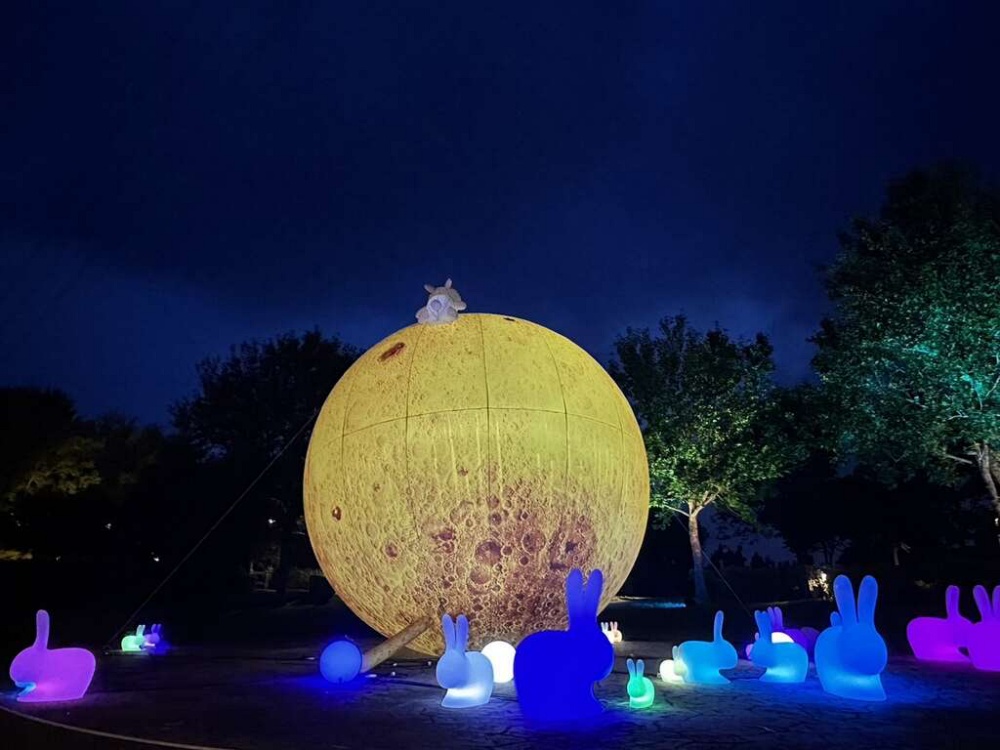 桃園慈湖「夢幻水舞秀」