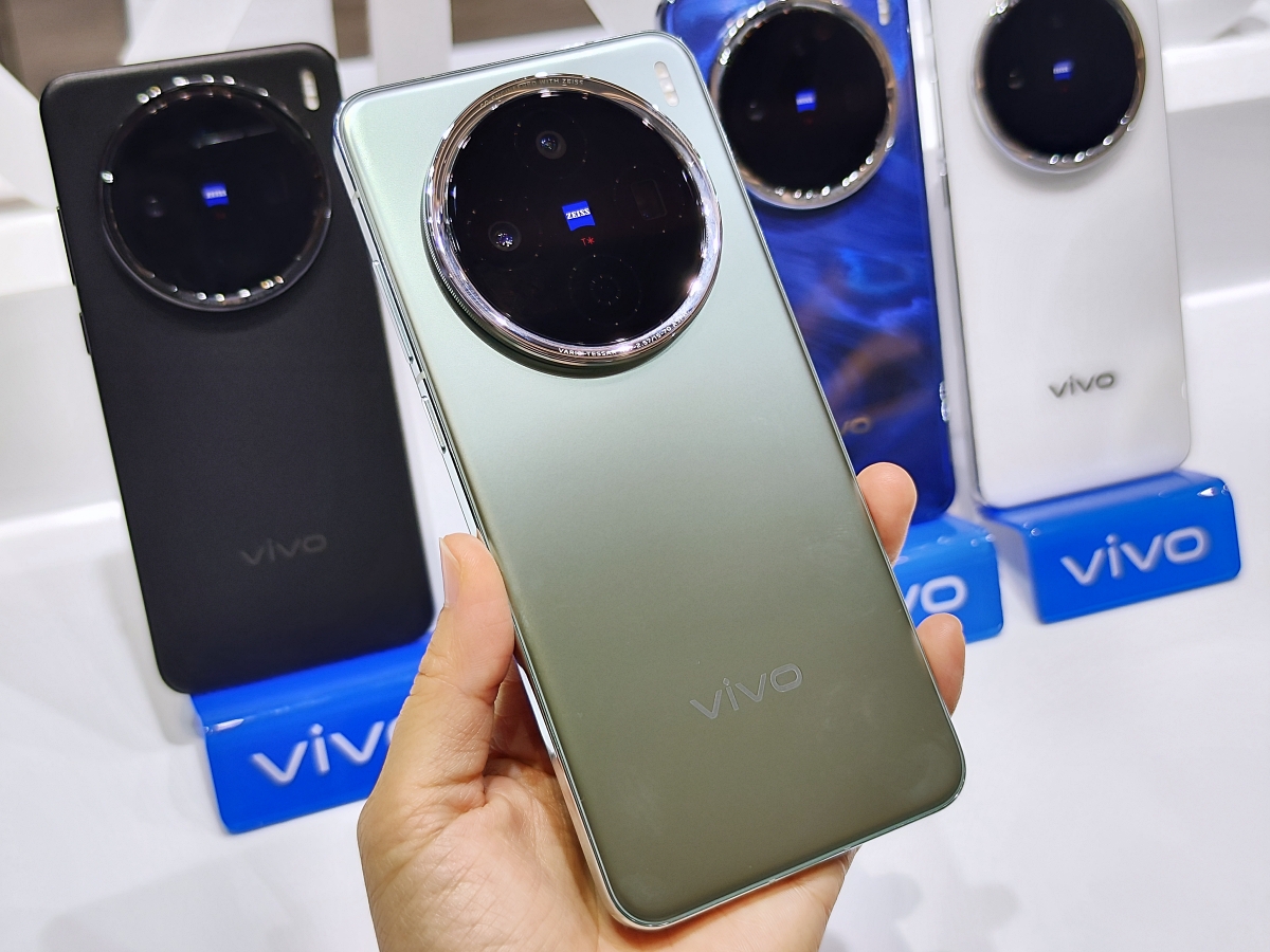 vivo X200 極光綠